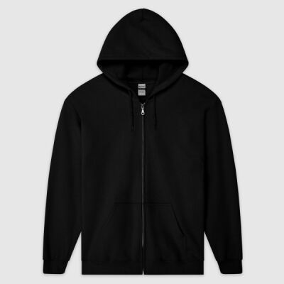 Gildan Zip Hooded Sweatshirt - Same Day Dispatch Thumbnail
